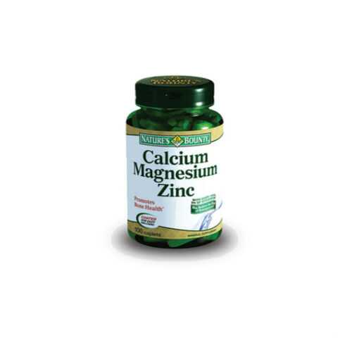 Добавка Nature's Bounty Кальций-Магний-Цинк таблетки 100 шт. в Максавит