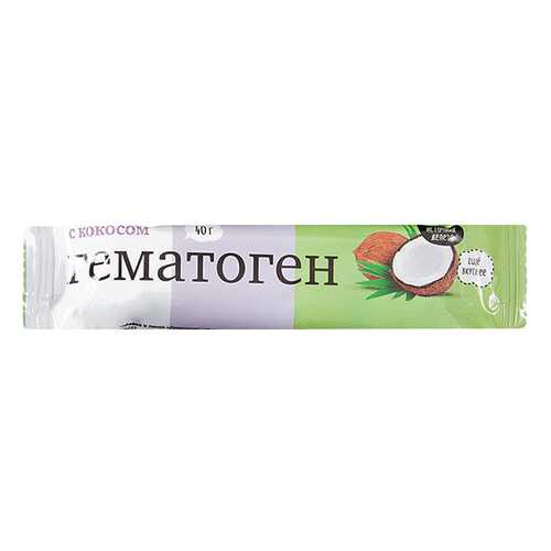 Гематоген форте PL с кокосом 40 г в Максавит