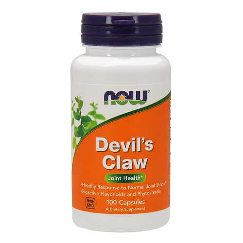 Добавка для здоровья NOW Devil's Claw Root 100 капс. натуральный в Максавит