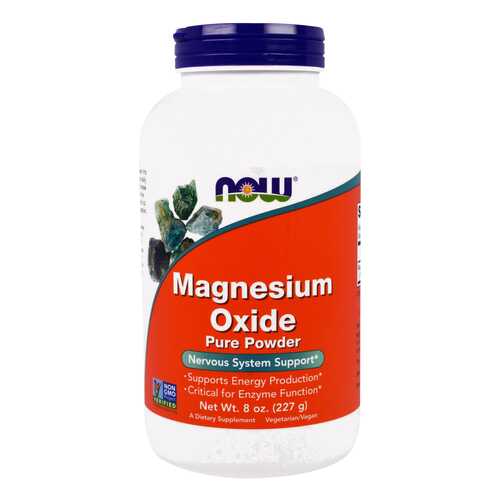 Витаминно-минеральный комплекс NOW Magnesium Oxide Powder 227 г в Максавит