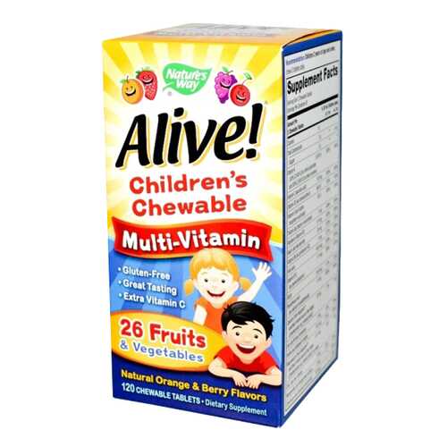 Витаминный комплекс Nature's Way Alive! 120 табл. в Максавит