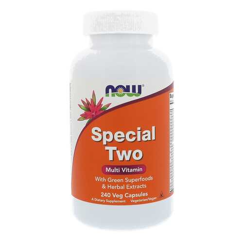Витаминный комплекс NOW Special Two Multi Vitamin 240 капс. без вкуса в Максавит