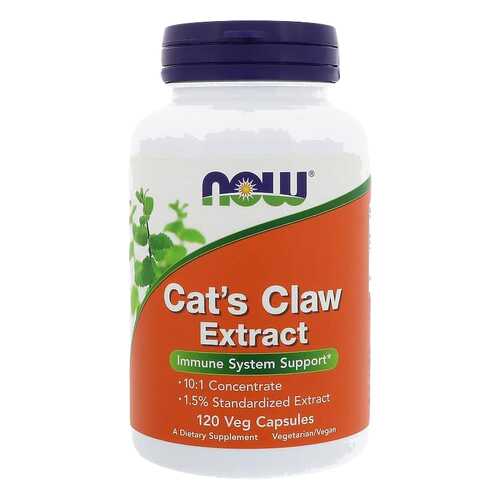 Добавка для иммунитета NOW Cat's Claw Extract 120 капс. в Максавит