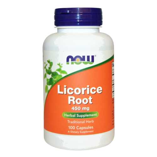 Добавка для иммунитета NOW Licorice Root 100 капс. сладкий в Максавит