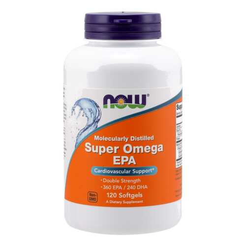 Omega 3 NOW Super Omega Epa 120 капс. в Максавит